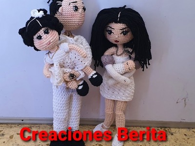 Familia Pantoja Loaiza a crochet. Creaciones Berita ????