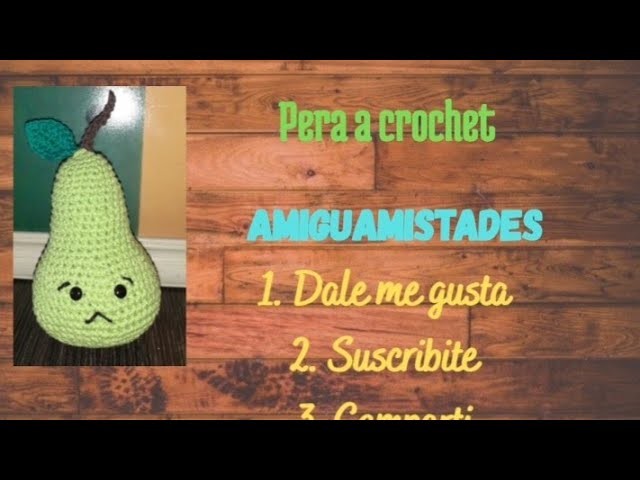 Pera a crochet