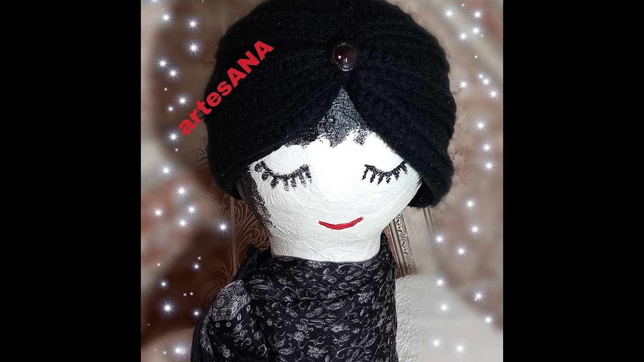 Gorro Turbante a Crochet