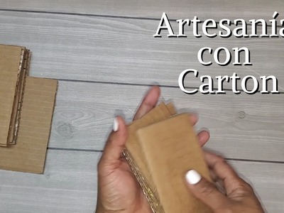 Hermosa artesanía de Cartón | IDEAS DE CARTON | Manualidades con Cartón
