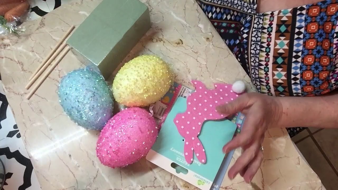 DOLLAR TREE DIY , TRES PROYECTOS PARA TI   PASCUA 2021 .