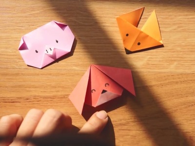 Origami fácil para hacer con niños.