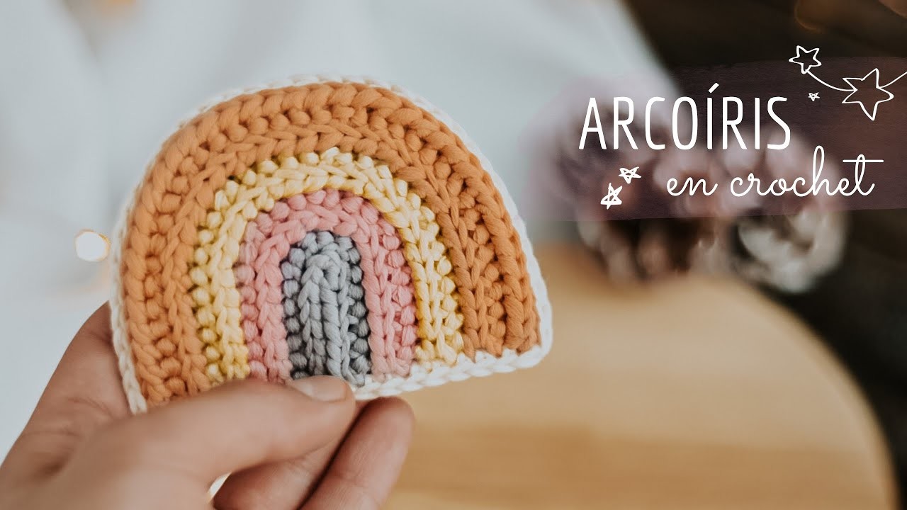 ARCOÍRIS | paso a paso en crochet