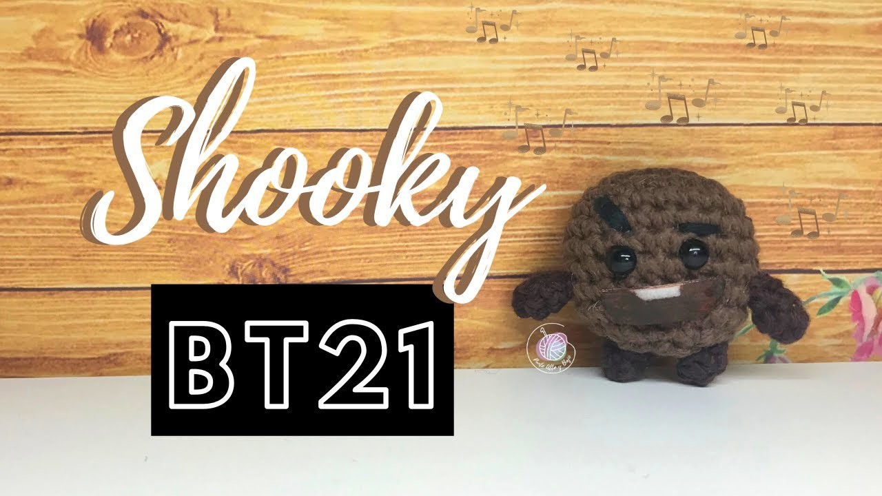 SHOOKY BT21 - BTS. AMIGURUMI
