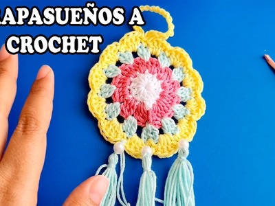 "ATRAPASUEÑOS A CROCHET" MANDALA TEJIDO | Todo en crochet