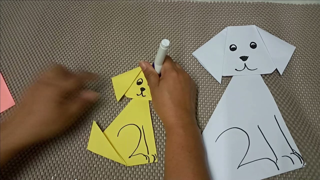 Perritos Manualidades en papel