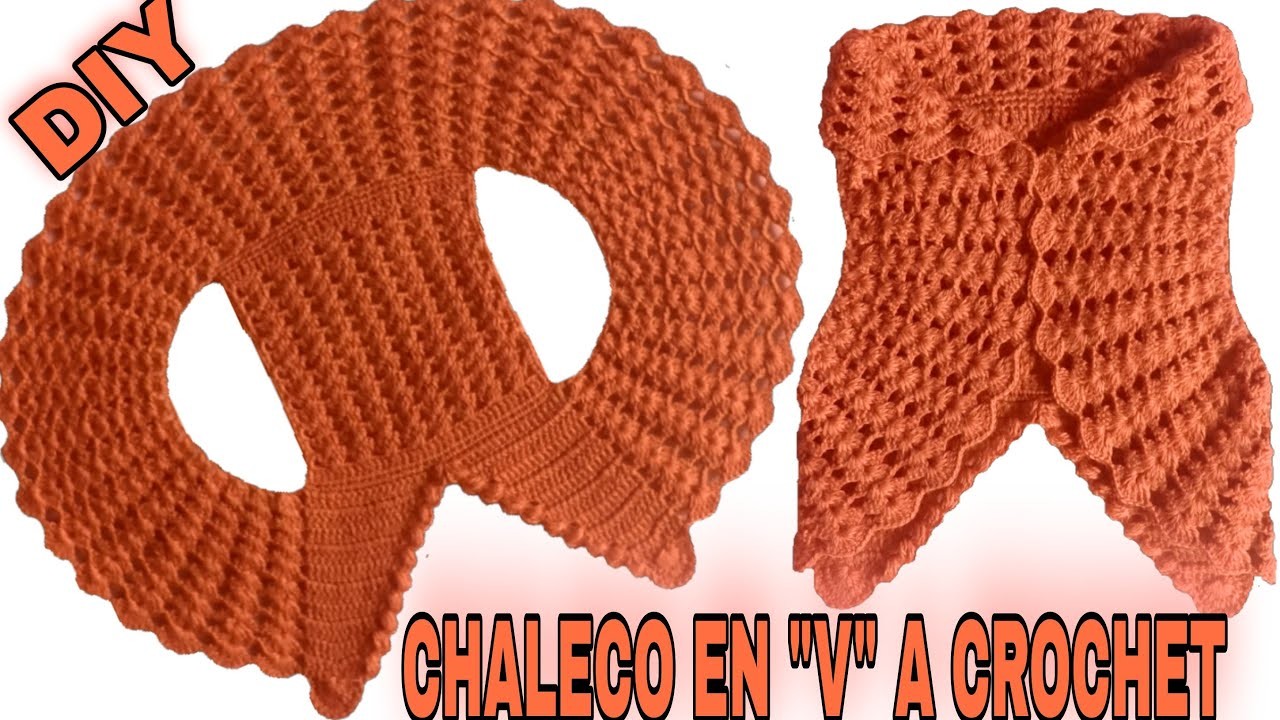 Cómo tejer TORERITAS a crochet muy FÁCIL *Chaleco PASO A PASO*