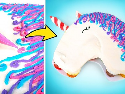 DIY Impresionante dulce casero en forma de unicornio