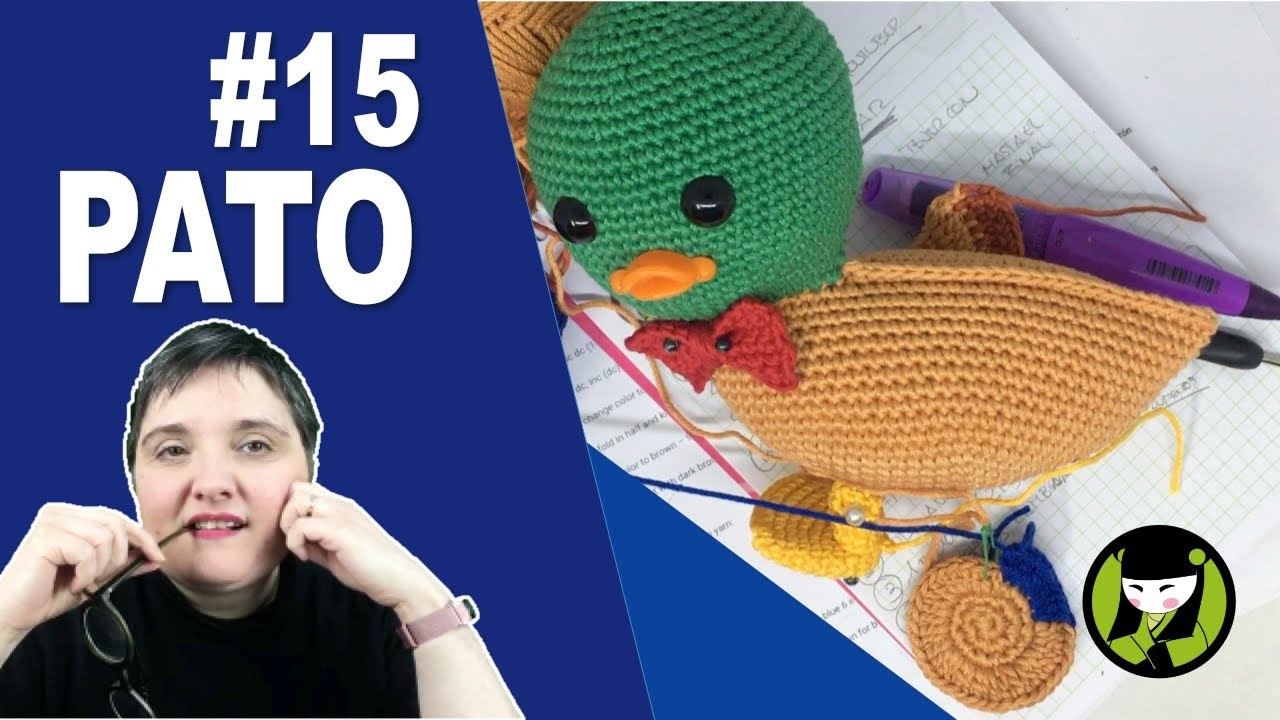 Pato amigurumi 15
