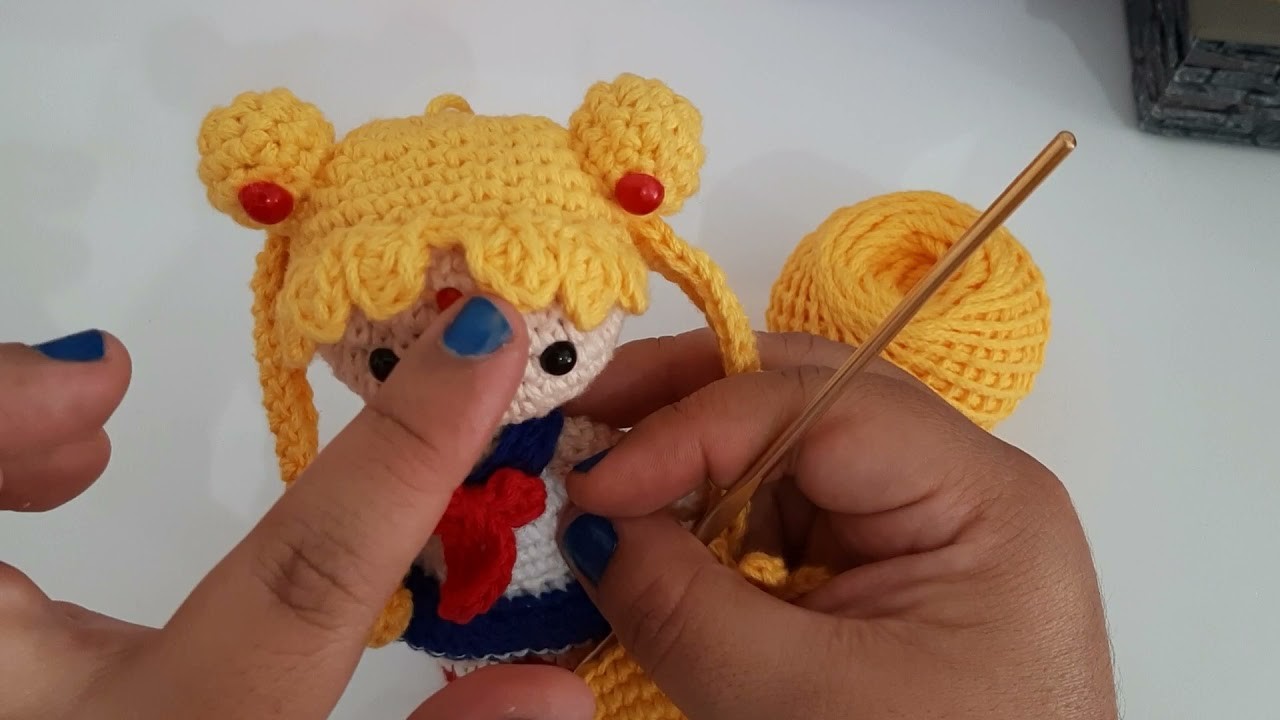 Tutorial Sailor Moon 2.2 Crochet Principiantes