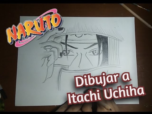 Como Dibujar a Itachi Uchiha Paso a Paso | Rafhael Paint