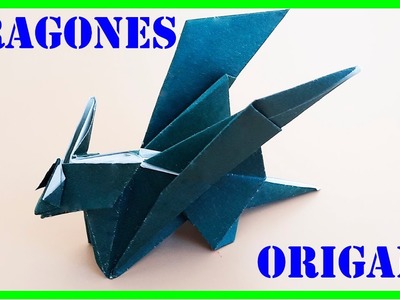 ????????Cómo hacer Dragones ???? de Origami FÁCIL✅ | Dragón de Papiroflexia 3D ????