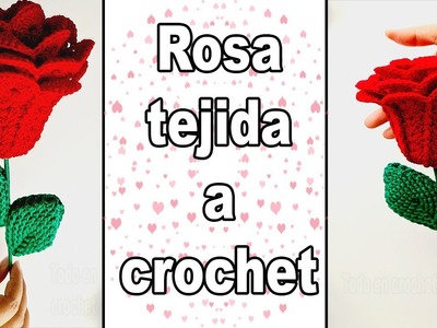 REGALO PERFECTO para MAMÁ Rosa a Crochet facil paso a paso - parte 2 | TODO EN CROCHET