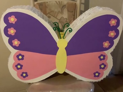 Como hacer esta piñata mariposa. DIY butterfly ???? piñata