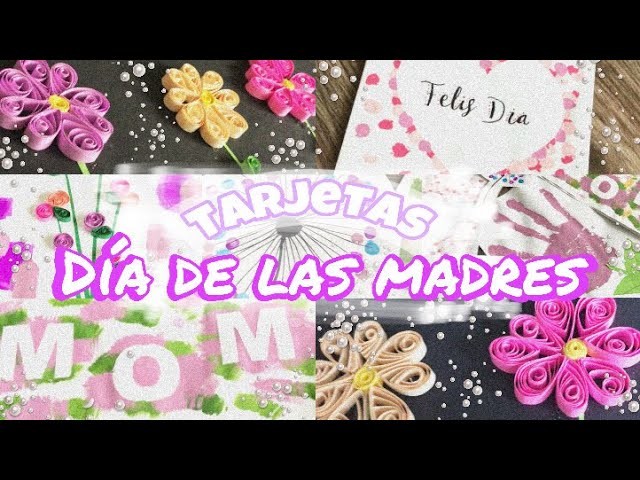 TARJETAS para el DÍA DE LAS MADRES???? Técnica Quilling.Filigrana???? DIY