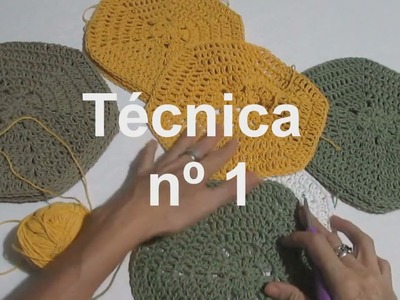 Técnica uno para unir un tejido a CROCHET????✅????