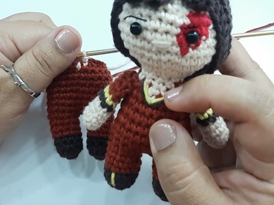 Tutorial Zuko Amigurumi Llavero Crochet 1.2