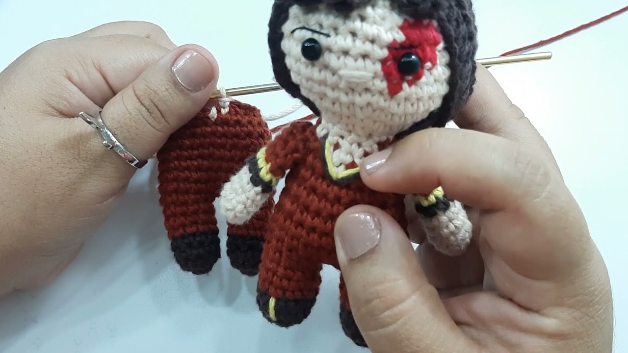 Tutorial Zuko Amigurumi Llavero Crochet 1.2