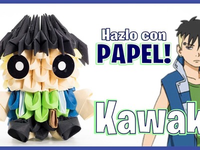 Cómo Hacer a KAWAKI de Origami 3d, en Español (FÁCIL) Tutorial Paso a Paso