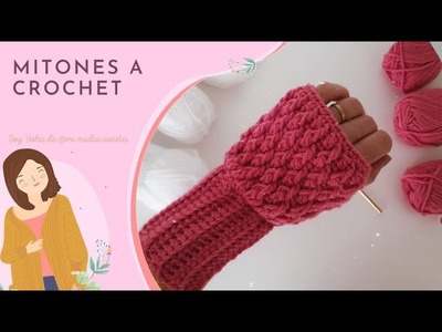 Cómo hacer mitones a crochet modernos