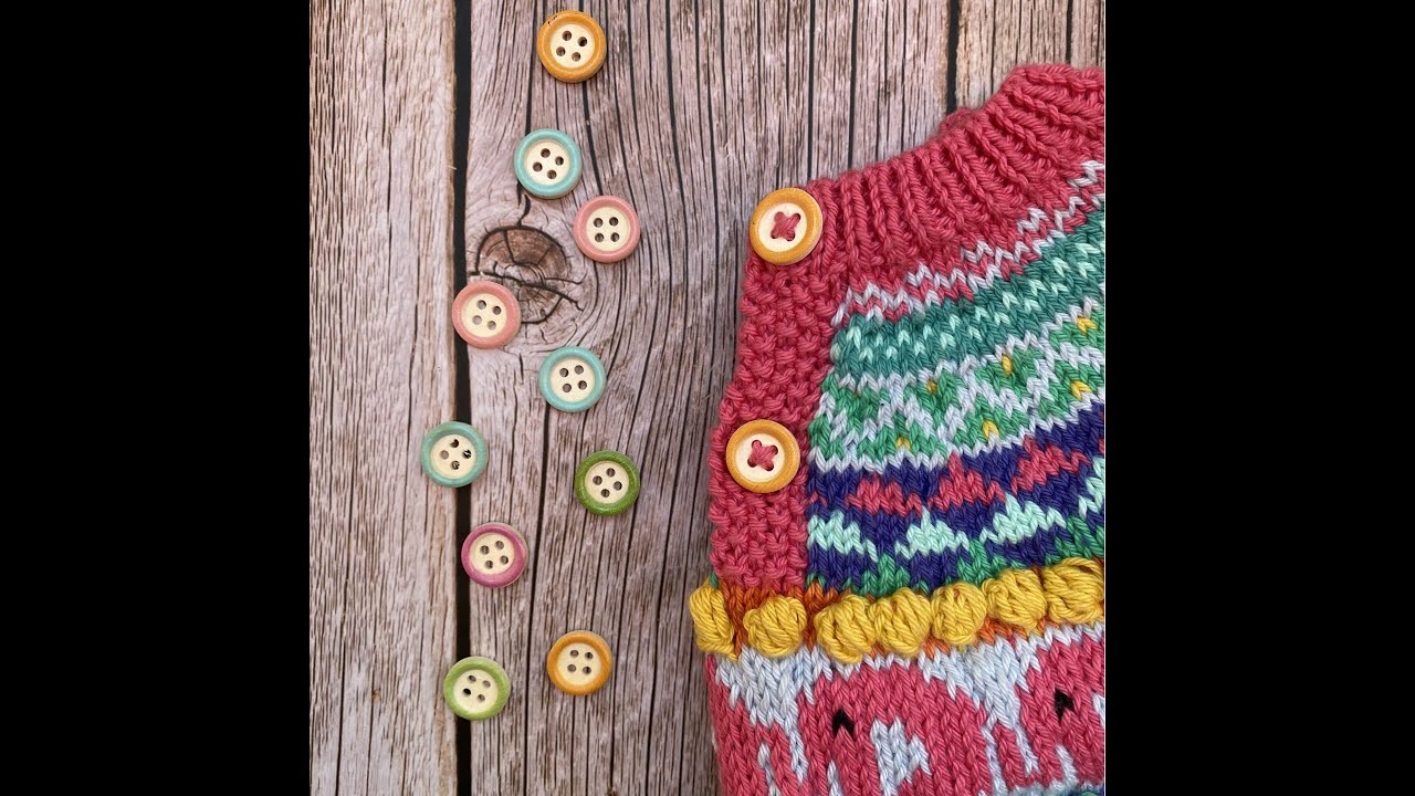 Cómo juntar el cruce del botón de un sweater