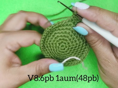 Baby yoda tejido a crochet ( 1 parte)