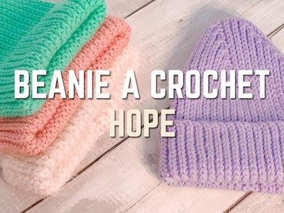 BEANIE HOPE | Gorro a Crochet ????