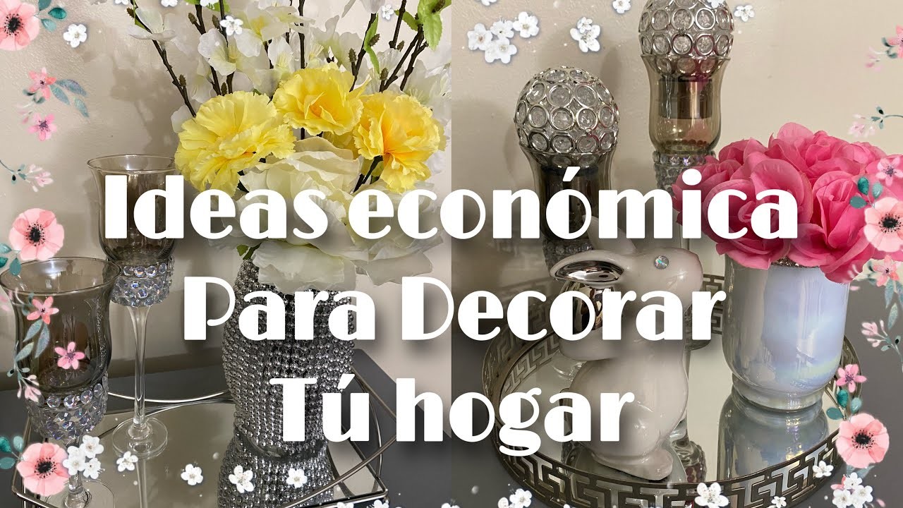 Ideas económica para Decorar tú hogar ???? DIY Dollar tree