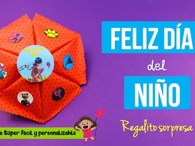 Regalo sorpresa para el Día del Niño - Idea personalizable - Temática Lady Bug |Partypop DIY????|