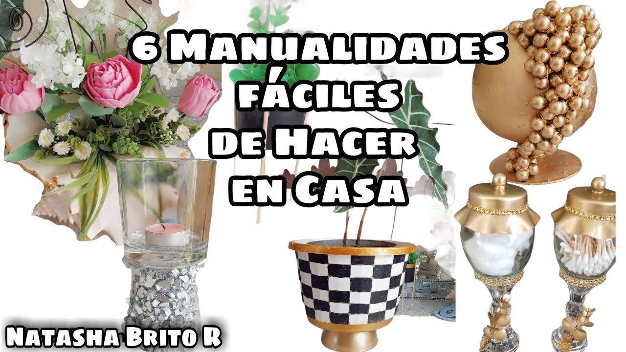 Manualidades fáciles de Hacer Para La Casa. DIY Para decorar Tú Hogar Sin Gastar Mucho