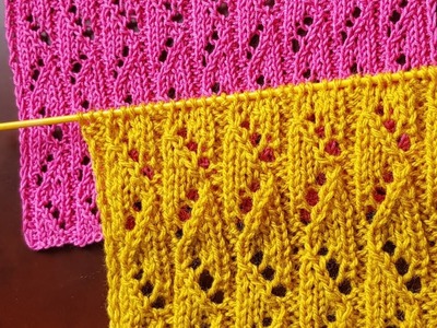Узор спицами.Knitting pattern.Patrón  de tejido