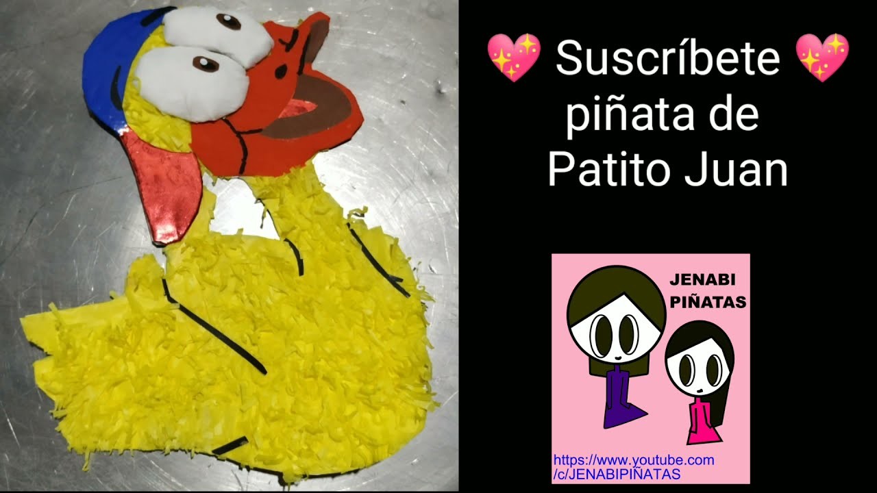 Cómo hacer Piñata de Patito Juan, DIY