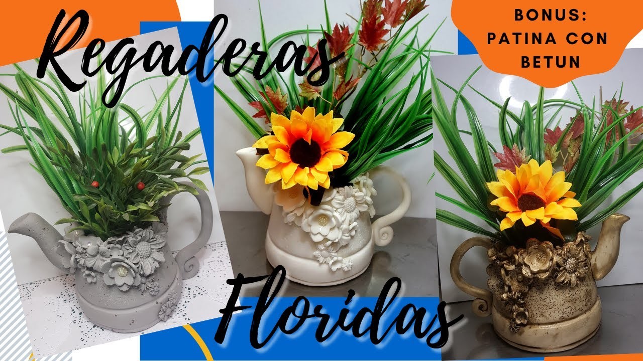 Regadera florida paso a paso