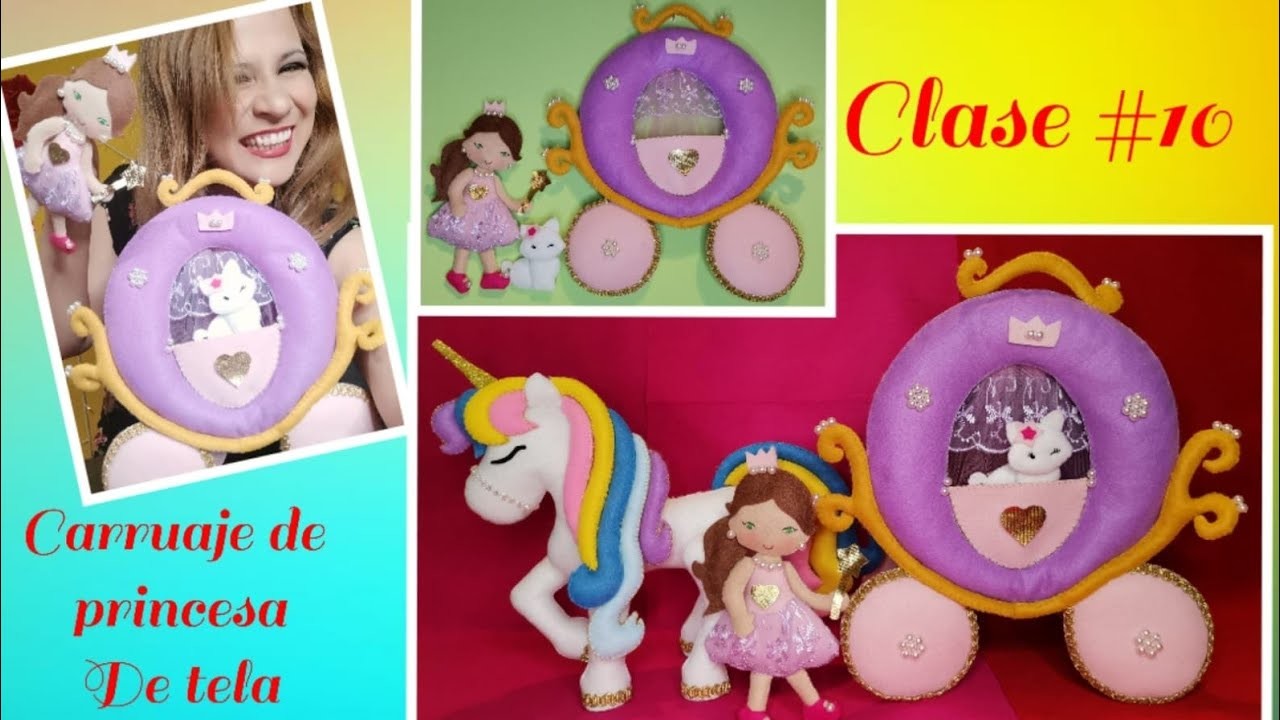 Clase #10 Carruaje De Princesa #manualidades#princesas#
