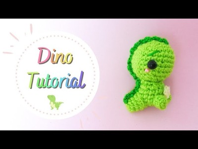Aprende a tejer un Dino amigurumi - paso a paso ????????