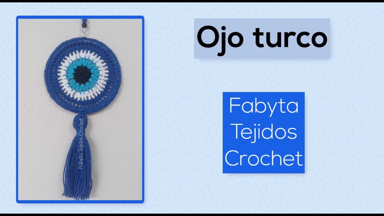 Ojo turco crochet