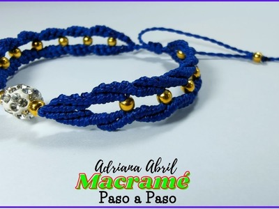 PULSERA MACRAME #33 ????