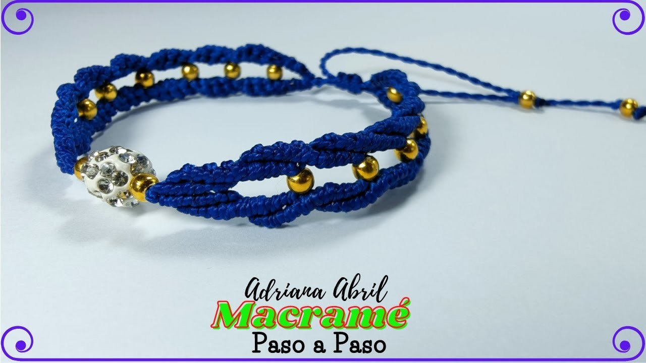PULSERA MACRAME #33 ????