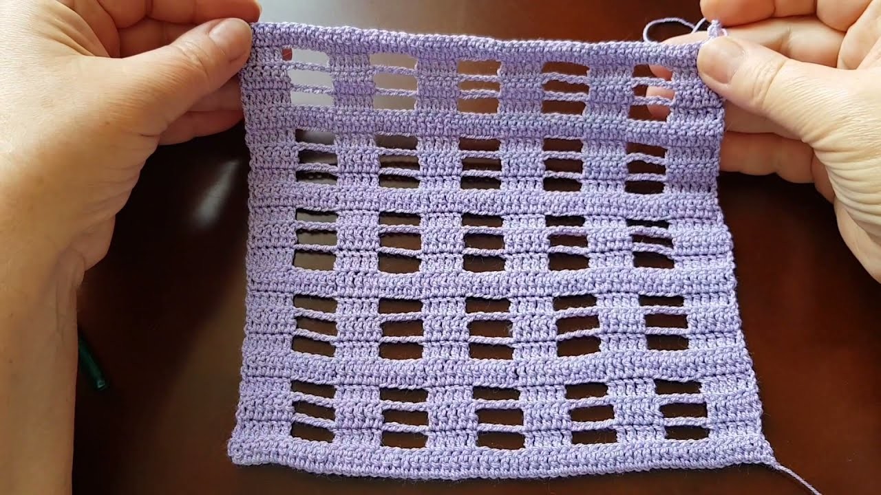 Узор крючком.Crochet pattern. Patrón de ganchillo