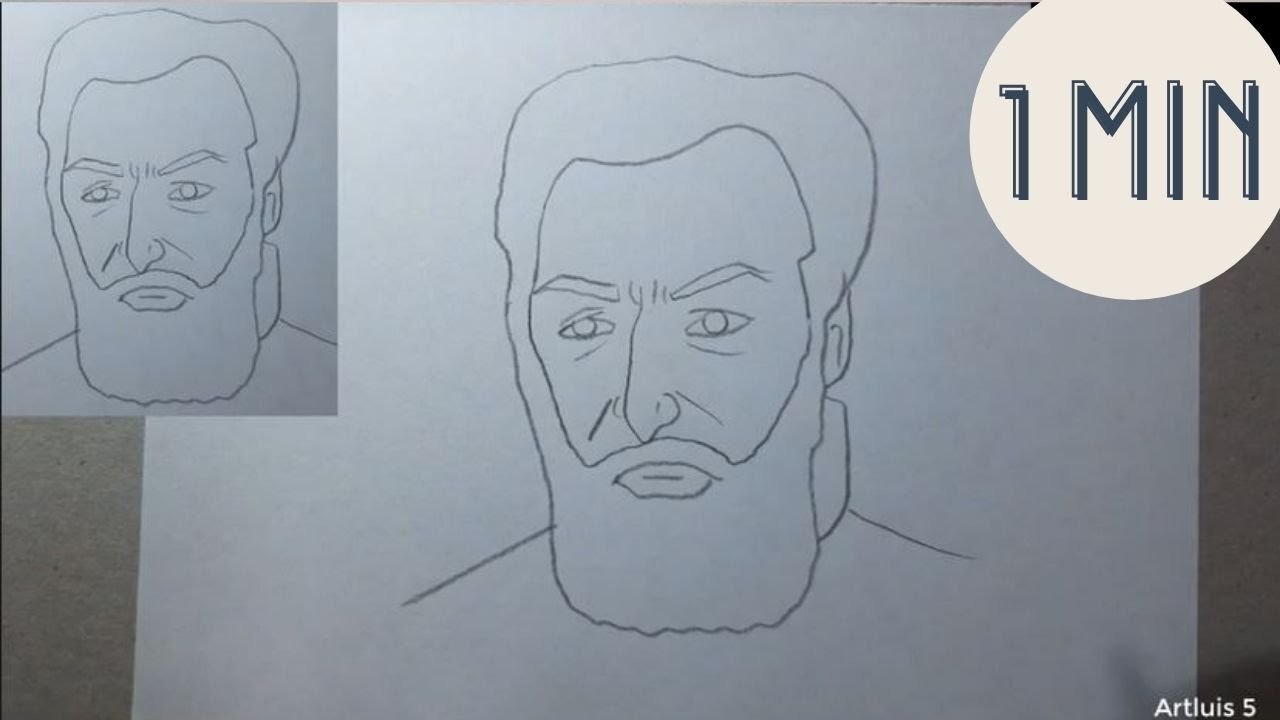 ¿Cómo dibujar a Martín Miguel de Güemes en un minuto? | HD