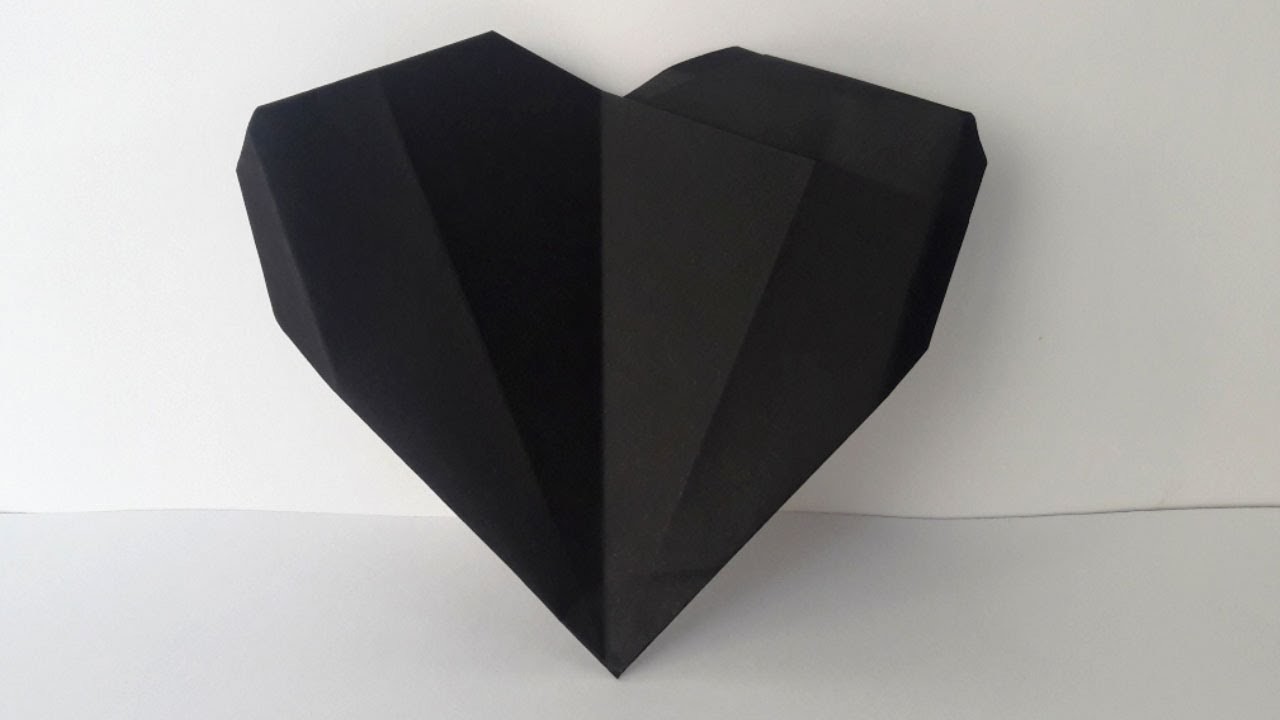 Como Hacer un Corazon de Papel Origami #corazondepapel