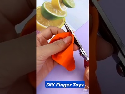 Diy finger toys.easy crafts