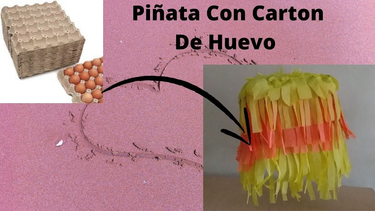 DIY: Piñata Con Cartones De Huevo