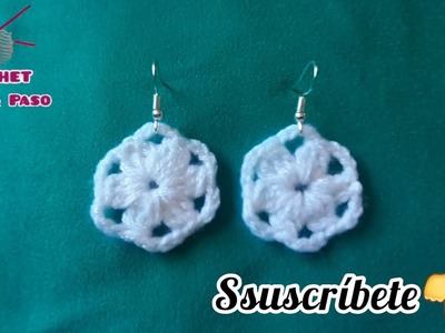 Aretes A Crochet Paso A Paso