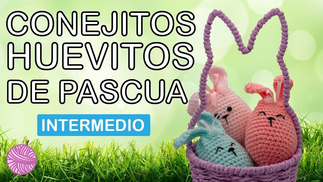Conejo Huevo de Pascua a Crochet Amigurumi