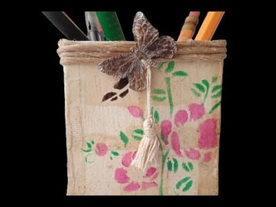 Mira que cosas tan útiles puedes hacer con cajas de leche