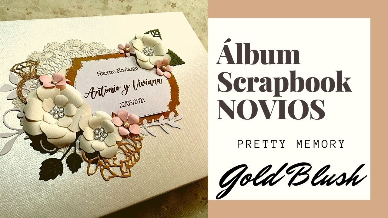 Álbum Nuestro Noviazgo | Scrapbook | Romántico, Elegante