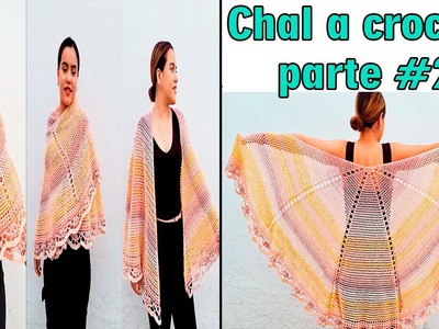 "Cómo tejer Chal a crochet " "shawl to crochet" | Todo en crochet