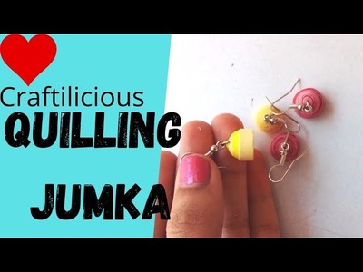 Quilling Jumka|Tutorial|Craftilicious