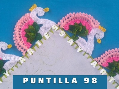 Puntilla 98 - Cisnes - para zurdos | Say Artes